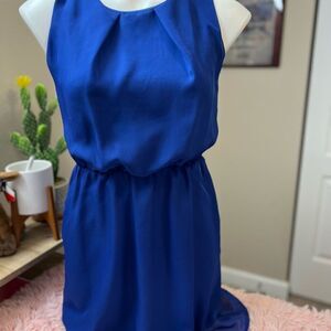 AB studios blue Dress size small